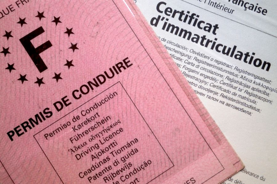 Le permis de conduire et la carte grise - documents obligatoires pour le transport routier