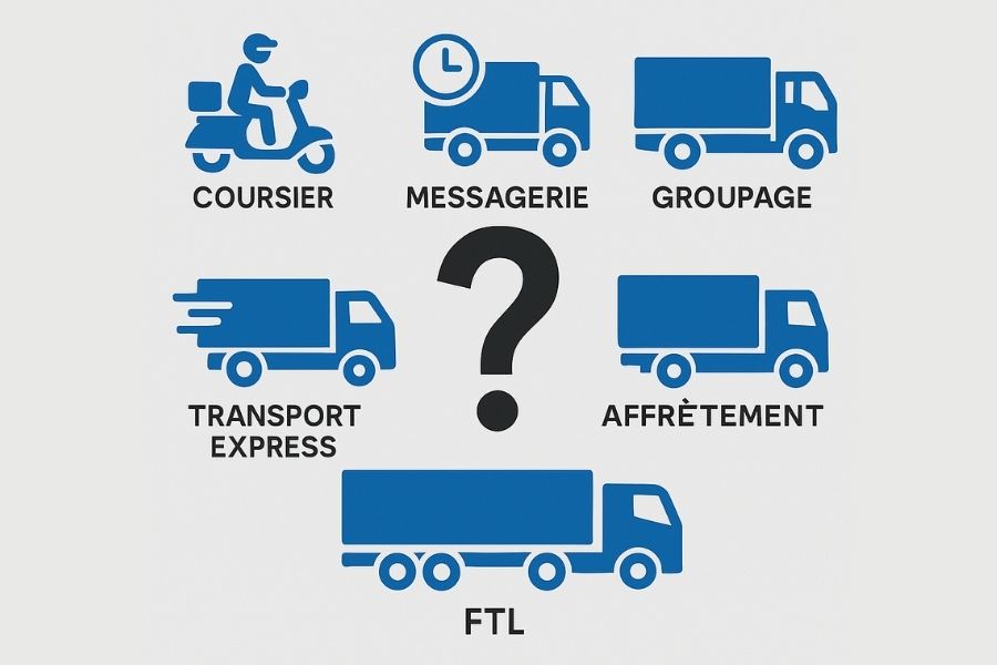 Bien choisir votre mode de livraison pour vos envois de marchandises