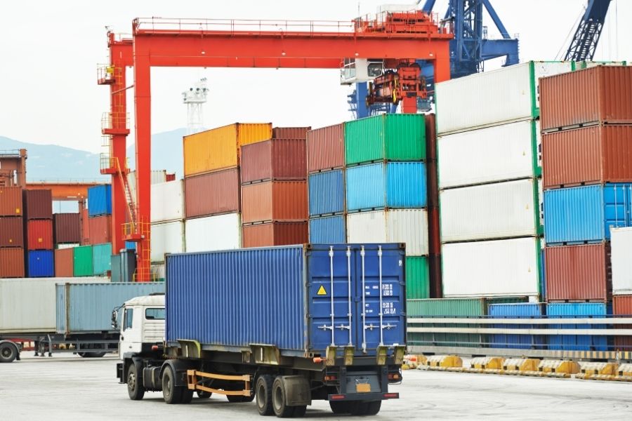 Transport de fret par conteneur