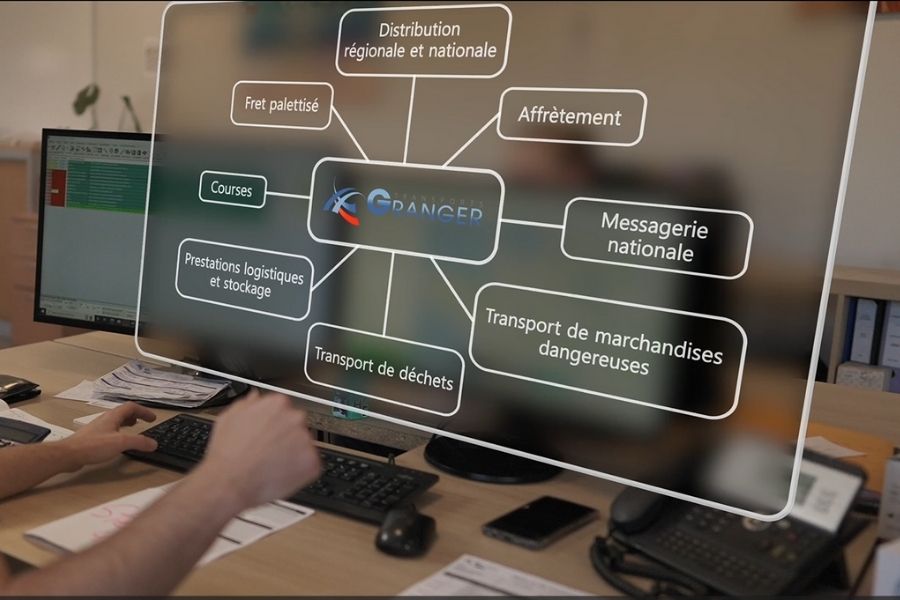 Transports Granger est commissionnaire de transport. L'affrètement fait partie de ses missions