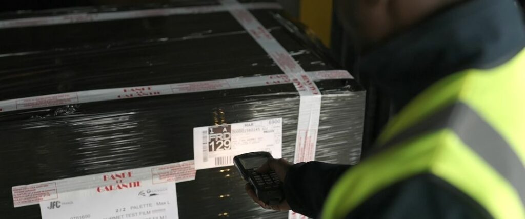 Traçabilité des palettes